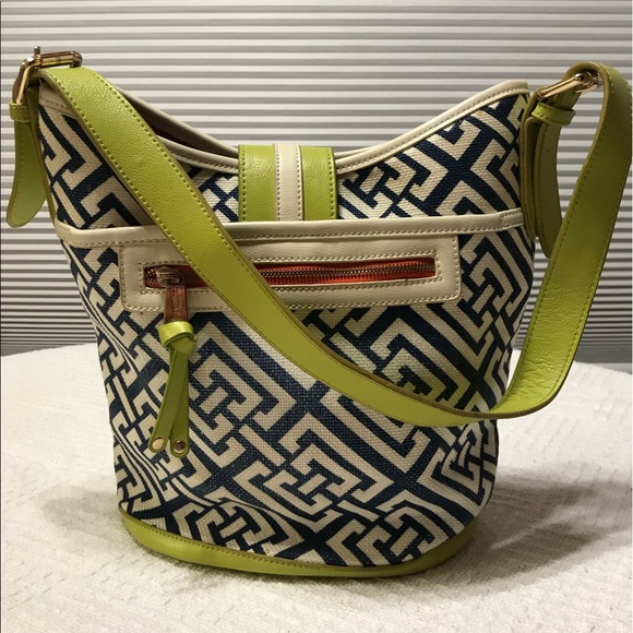 Spartina 449 Handbags - Spartina 449 Daufuskie Island blue Shoulder bag
